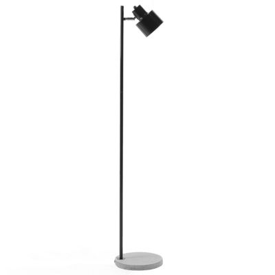 Lampadaire CORBONES Réglable Métal Noir