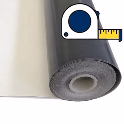 Membrane PVC de 1,5 mm pour l&rsquo;étanchéité des terrasses (PAR MÉTRE) Largeur 1,63m – Renforcée par polyester. Terrasses et toitures