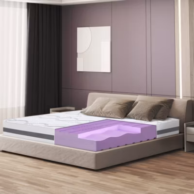 The White Stone Matelas Orthopédique 80×190 cm Fermeté Moyenne