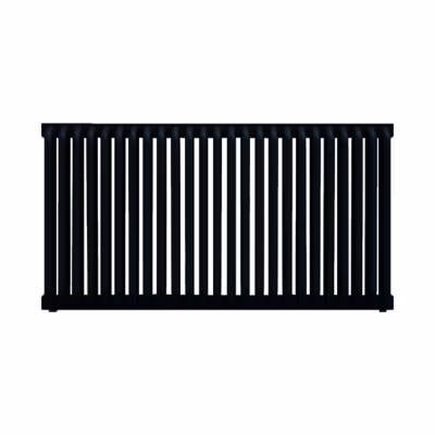 Radiateur électrique noir – (HxL) 440×820 mm – 800 Watts – 800 Watt – DEL440-820E7N