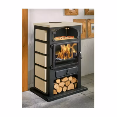 GODIN Poêle à bois chamonix XXL sahara 12 KW – 350104SAHARA