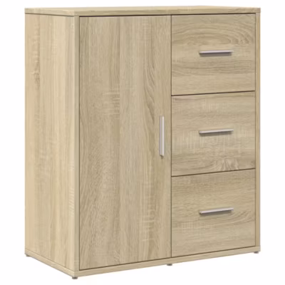 Buffet chêne sonoma 60x31x70 cm bois d&rsquo;ingénierie vidaXL