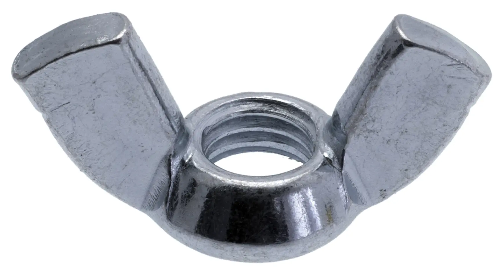 Ecrou oreilles Acier zingué Ø10 Blister de 4