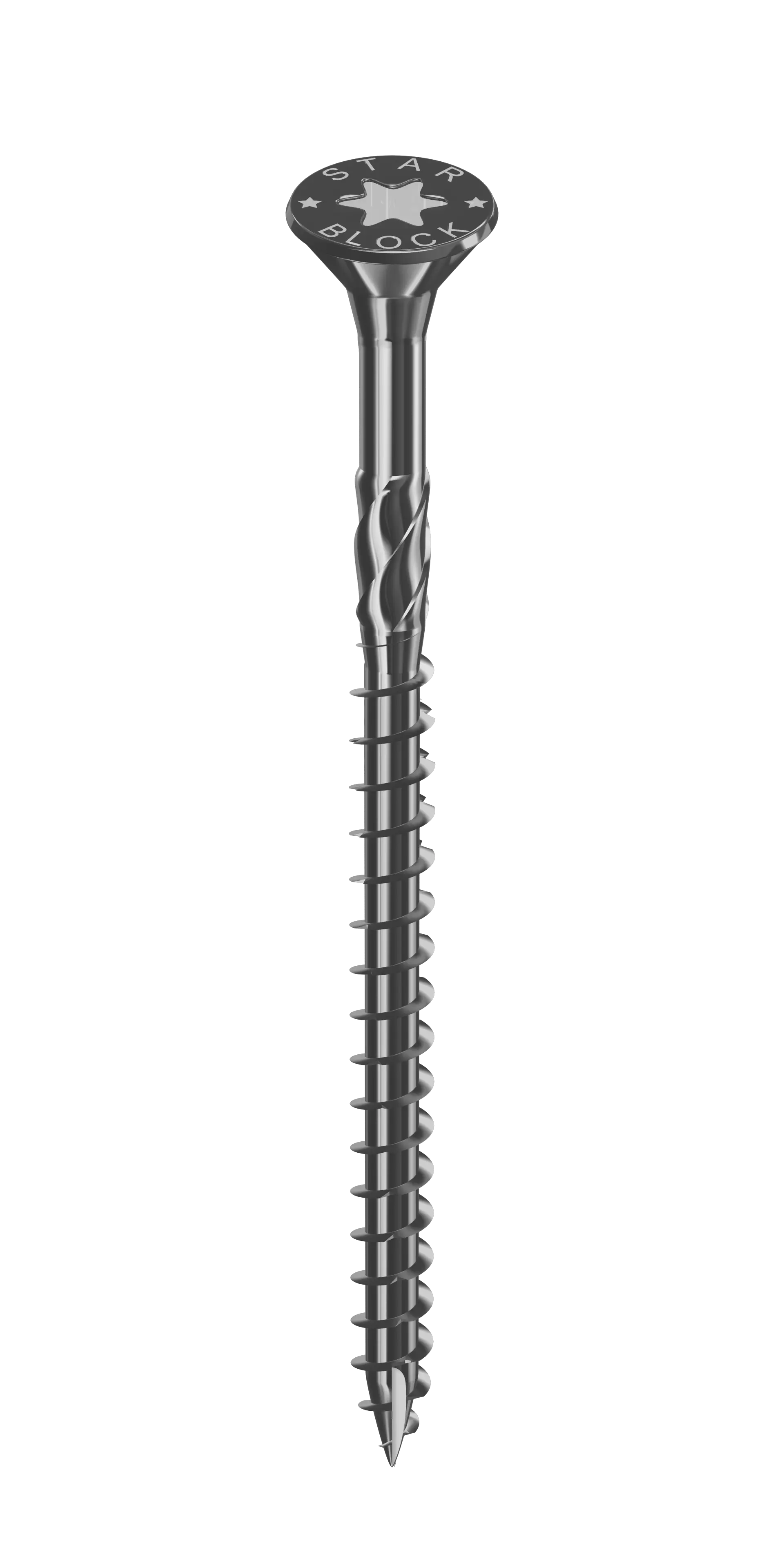 Vis STARBLOCK TX Tête fraisée Inox A2 5×80 Boite de 100