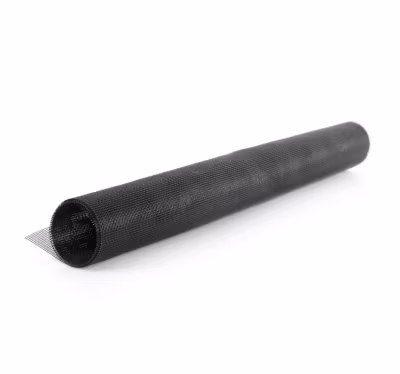 Toile Moustiquaire PVC – 1.40 x 2m – Noir – Rouleau Moustiquaire Anti Insectes