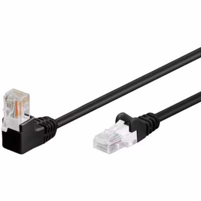Câble RJ45 Cat5e coudé non blindé 5 m GOOBAY