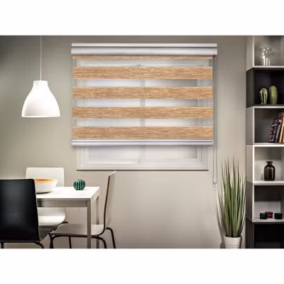 Store enrouleur Jour/Nuit premium – 120 x 250 Marron