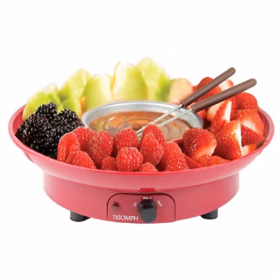 Fondue à chocolat Triomph ETF2135 + 2 fourchettes – 25W