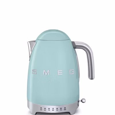 Smeg Bouilloire sans fil 1.7l 2400w turquoise – klf04pgeu