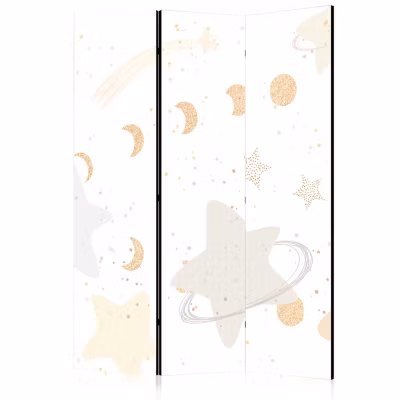 Paravent – Phases de Lune  Parmi les Étoiles  avec Stardust