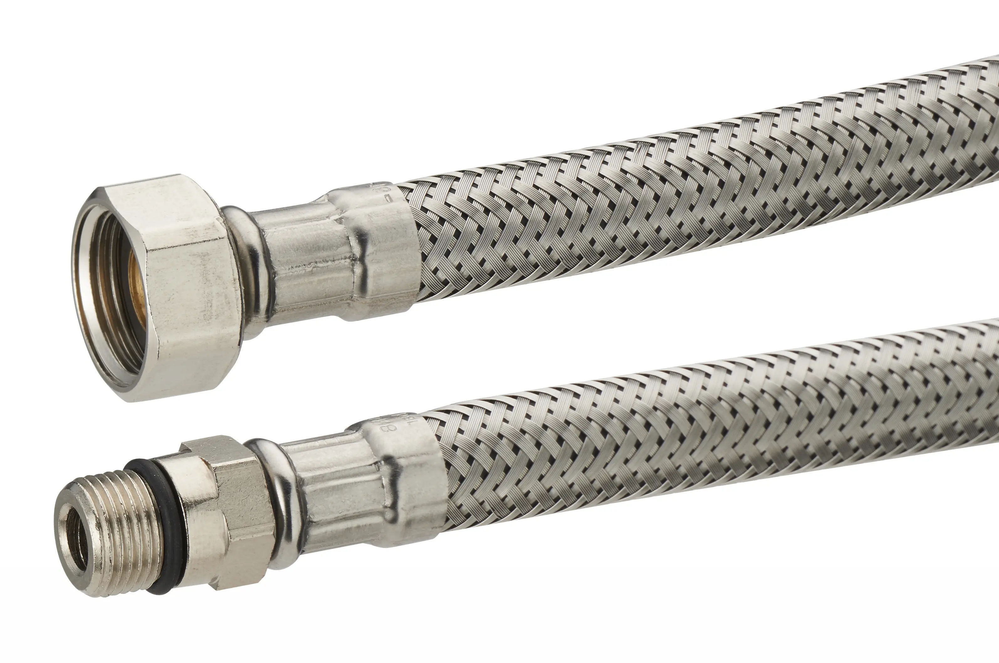 Flexible Inox Femelle Mâle pour robinetterie – F3/8' – M12x100 – L.300mm – DN8