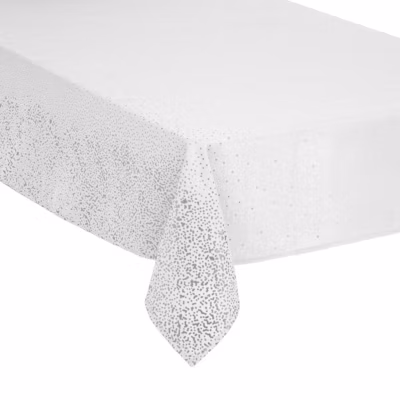 Nappe de noël colorama de noël motif petits points 140x240cm – feeric lights & christmas