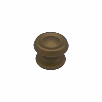 Bouton tirant de porte fixe D80 mm en aluminium Bronze satiné – breveté