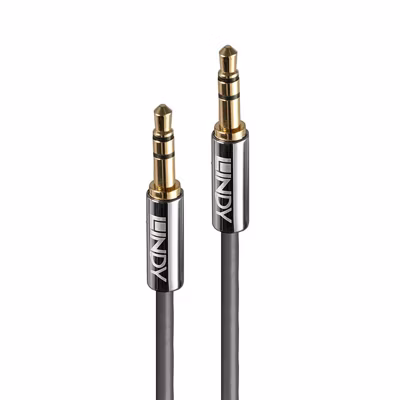 Câble audio Jack 3.5mm Cromo Line 3m LINDY