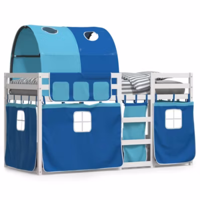 Cadre de lit, Lit superposé sans matelas 90×190 cm bois de pin massif