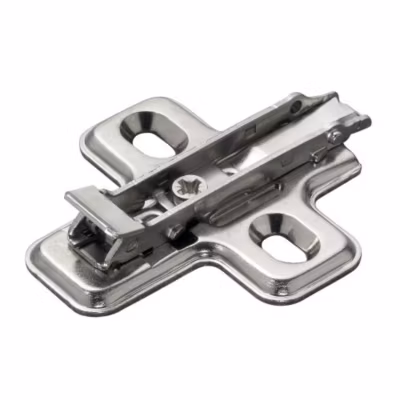 Embase cruciforme à fixation rapide perçage 37x32mm à visser 3mm acier – SALICE – BAV3M39F