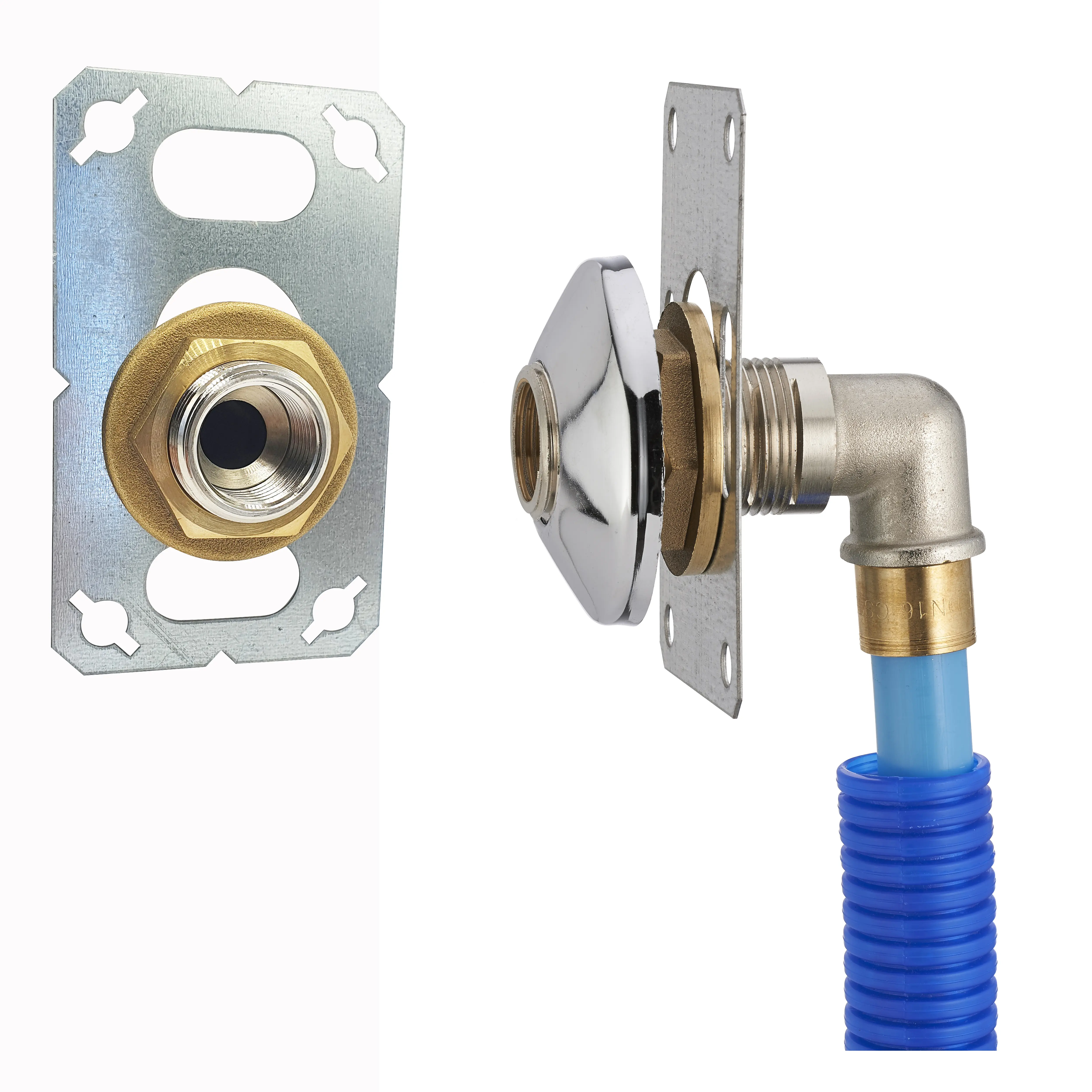 Platine FIXSYSTEM Simple – Robinet machine à laver – PER à Glissement – Ø12 – F1/2'