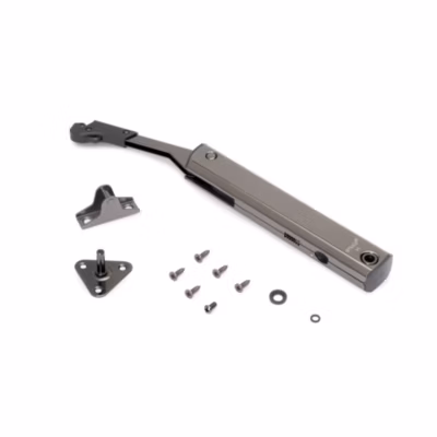 Emuca Compas pour portes levantes Altius One, Gamme de force 1440-2200, Acier, Titane