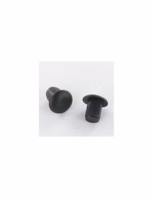 Bouchon Diamètre du corps 9 Diamètre de tête: 13 Longueur sous tête 6.4 nylon noir – 1 pièce