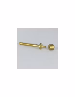 Vis avec collerette Laiton 8X40 Avec Rosace D8 – 1 pièce