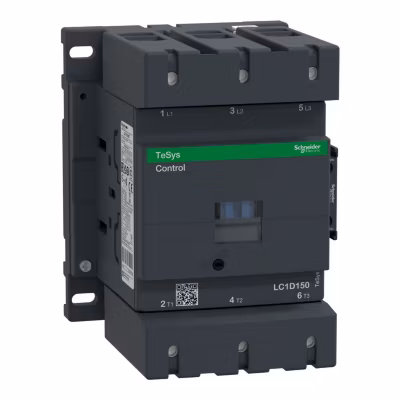 Lc1d150f7 Schneider – Contacteur Tripolaire – 3no – 150a – Bobine 110vca – Vis