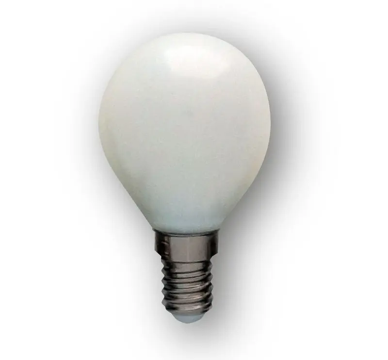 Ampoule Led Filament – Mini-sphérique finition Milky – E14 4W 470Lm 4000K