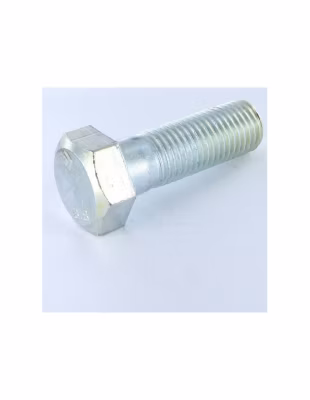 Corps de boulon filetage partiel Tête hexagonale TH M30X80 Classe 8.8 Acier zingué – 1 pièce