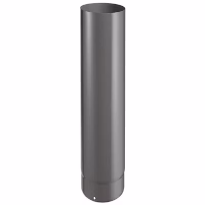 Joncoux Elément droit – largeur 500 mm – Email 0.7mm – Noir mat – D.125
