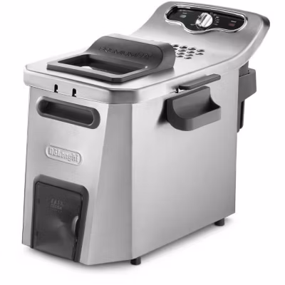 DELONGHI F44532CZ Friteuse électrique semi-professionnelle PremiumFry – Inox