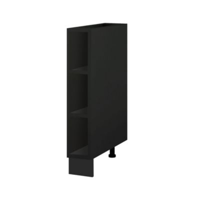 Cuisineandcie – Range bouteille Lovia Noir Mat L 15 cm