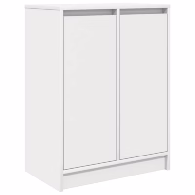 Buffet blanc 57x34x76 cm bois d&rsquo;ingénierie vidaXL