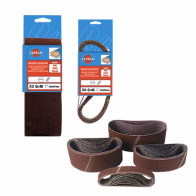 bande ponceuse portative 13×454 gr 120 – 13.454.120 – leman