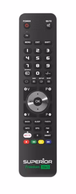 Télécommande de remplacement pour gosat gs 7056 hdi