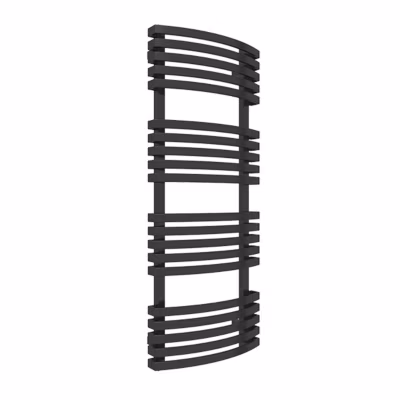 Sèche-serviette mixte noir – (HxL) 555×480 mm – 176 Watt – 300 Watt – KIO555-480V2N