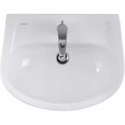 Lavabo 55cm  Aveiro céramique traditionnelle SANINDUSA Cetus blanc
