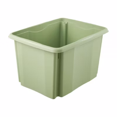 Bac empilable en plastique recyclé 30 litres – Vert