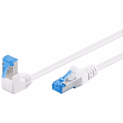 Câble RJ45 Cat6a coudé surblindé 10 m GOOBAY