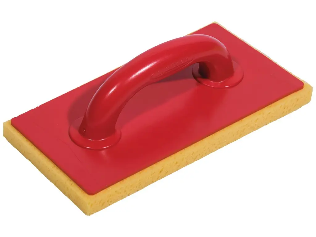Taloche éponge fine plateau plastique  rectangulaire – 28 x 14 x 2CM