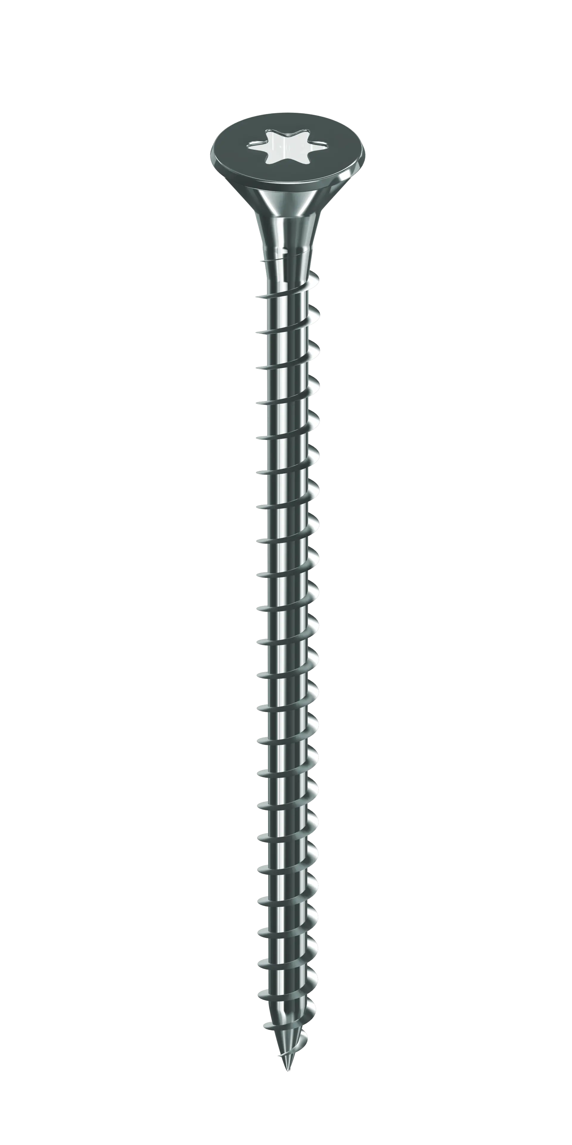 Vis STARBLOCK TX Tête fraisée Acier zingué blanc 3×16/20 Etui de 500