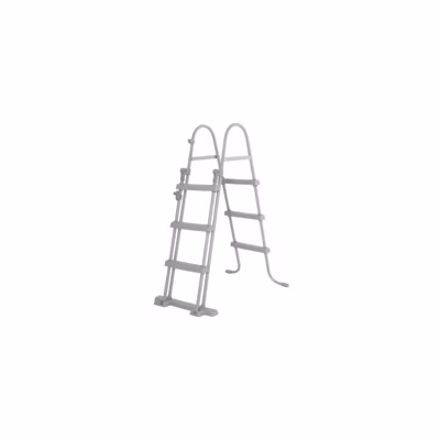 Bestway Échelle sécurisée pour piscine hors-sol jusqu&rsquo;à hauteur 107 cm – 2 x 3 marches
