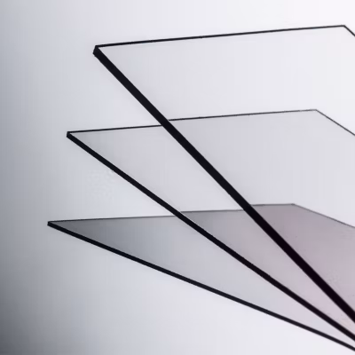 5 PLAQUES POLYSTYRENE TRANSPARENT 2.5MM 25X50CM