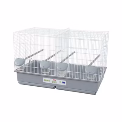 Cage en plastique éco.conçu oiseaux domestiques Primo 69x39x44.5 cm