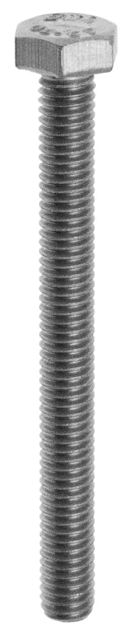 Boulon Tête héxagonale Inox A2 8×40 Blister de 20