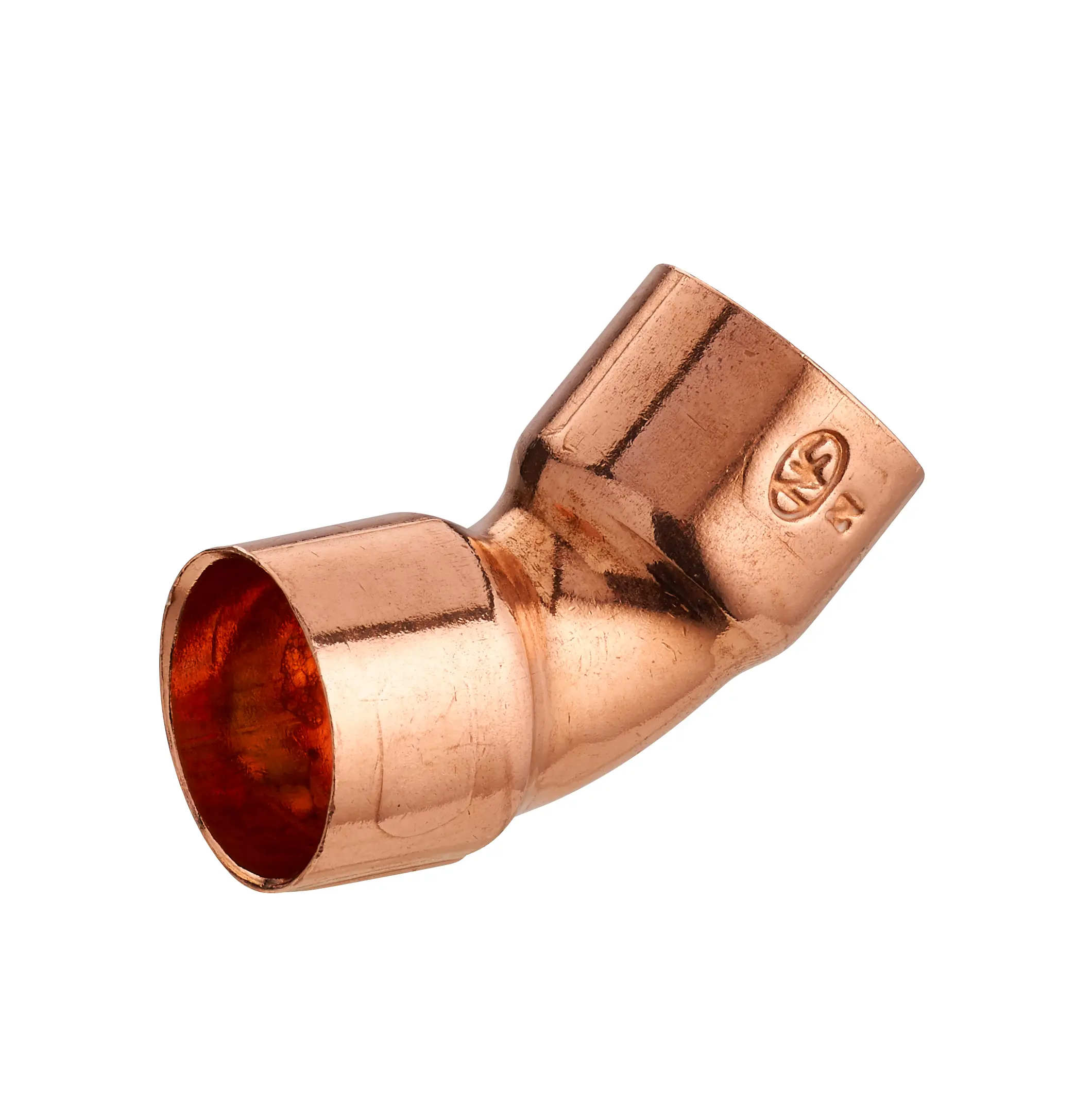 Raccord Coude 45° double femelle égal – Ø14 – A souder