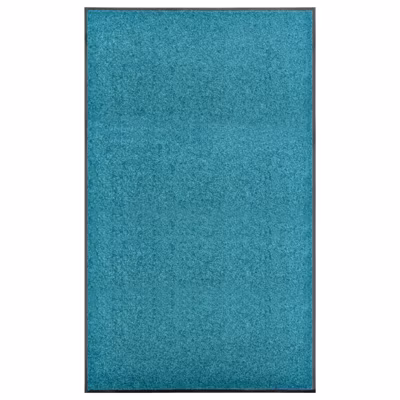 Paillasson lavable Cyan 90×150 cm