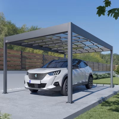 Carport aluminium Trigano LIBECCIO 16 m²