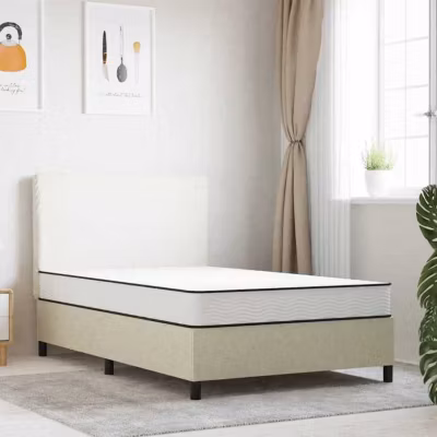 vidaXL Matelas à ressorts bonnell moyen 120×200 cm 3206401