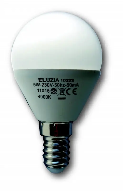 Ampoule Led Minisphérique Opale – 4000K – 470L – 5W – E14