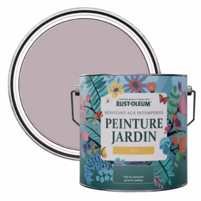 Peinture Violette pour Jardin et terrasse, Finition Mate – RUST-OLEUM – Lilas 2,5 L