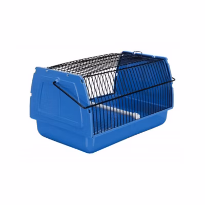 une cage de transport 22 x 14 x 15 cm pour Rongeur et oiseaux